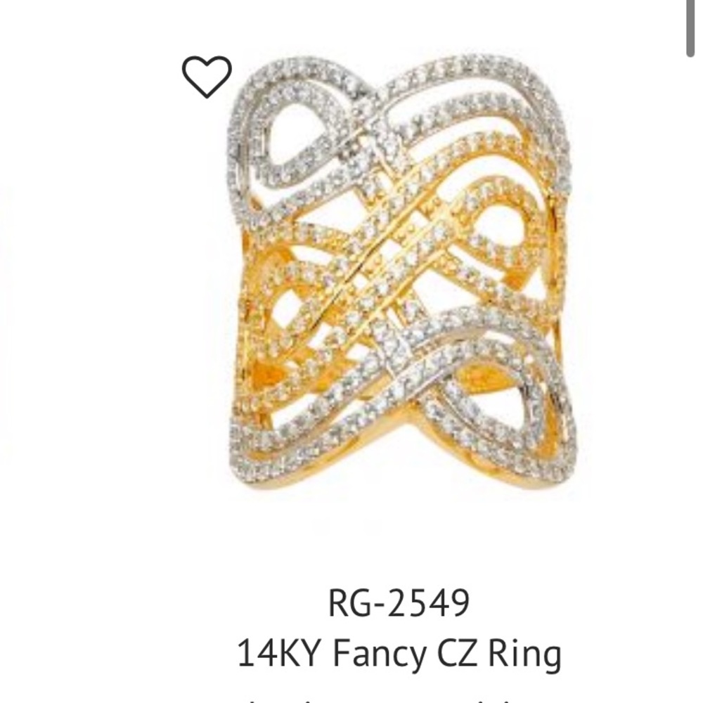 14 K Long Ring